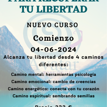 Curso 4 caminos para recuperar tu libertad